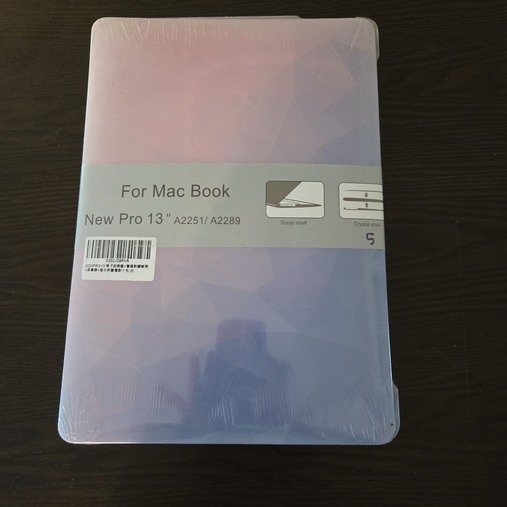 New Laptop Hard Shell Case for Apple Macbook Pro 13" A2251 A2289
